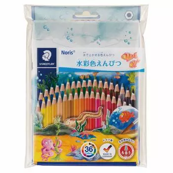 Цветные карандаши Staedtler 36 цветов Акварельные карандаши Norris Scrub 144 10ND36P