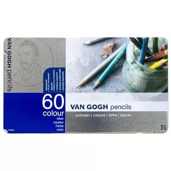 Цветные карандаши Talens Japan Van Gogh 60 цветов T9773-0065