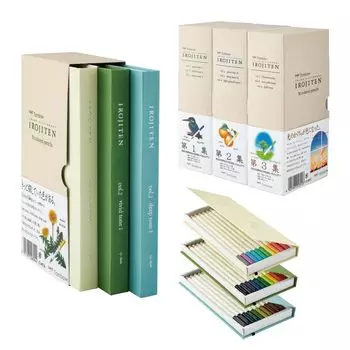 Цветные карандаши Tombow 100 цветов, словарь цветов, полный набор цветов, коллекция цветов All Natural (Тип книги) (100 цветов) CI-R100CBAZ