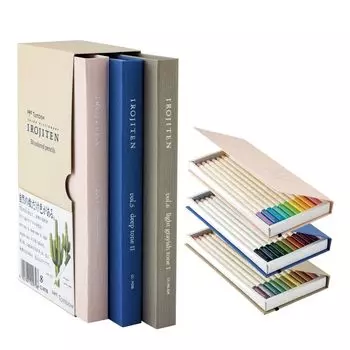 Цветные карандаши Tombow, 30 цветов, словарь цветов, том 2, цвета для обогащения вашего (Тип книги) (30 Выражение) CI-RTB