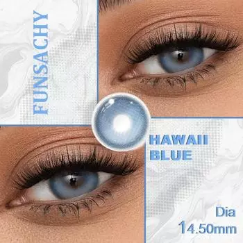 Цветные контактные линзы Funsachy для глаз Красота Цветные линзы для глаз Линзы черного шоколадного цвета Натуральные контактные линзы Красота для макияжа