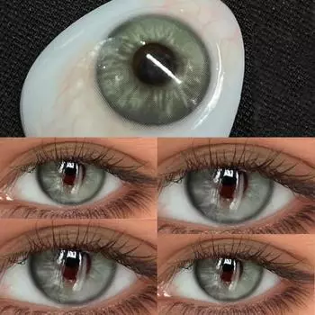 Цветные контактные линзы JeweLens 2 шт. в год 0.00/Plano