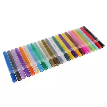 Цветные маркеры, 1/2 24 Colors