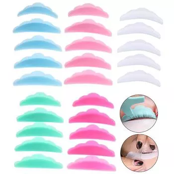 Цветные новые ресницы, силиконовая подушечка, вспомогательный инструмент для ресниц розовый