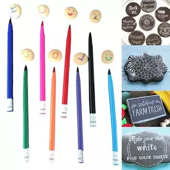 Цветные ручки для выпечки, пищевой инструмент для выпечки, портативный безопасный инструмент для печенья, помадки, принадлежности для рисования ручкой своими руками