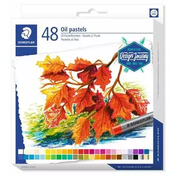 Цветные жирные карандаши Staedtler Design Journey, 48 штук, разноцветные