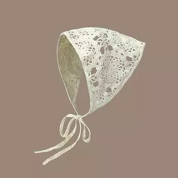 Цветочная бандана для волос Вязаный головной платок Женская бандана Ручной работы Крючком Шарф для волос Дорожная фотография Повязка на голову Тюрбан Аксессуар коричневый