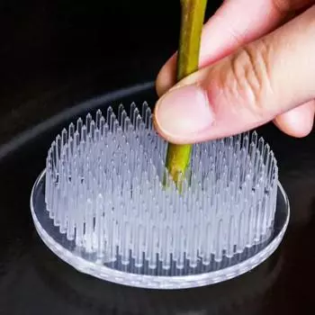 Цветочная композиция Цветочная основа Цветочный декор Горшок Цветочная лягушка Круглая икебана Присоска Игла Цветочные фиксированные инструменты Держатель Ваза