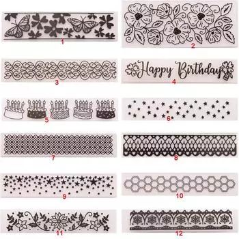 Цветочная лоза, кружевная папка, пластиковый шаблон, тиснение, трафарет, сделай сам, прямоугольная рамка, бабочка, день рождения No.1-Butterfly Leaf