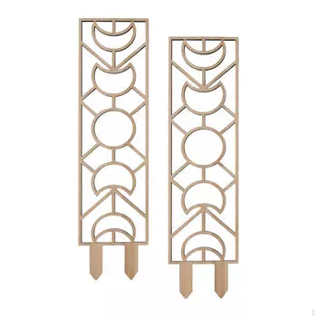 Цветочная решетка, держатель для вьющихся растений, декоративная решетка для сада Rectangle