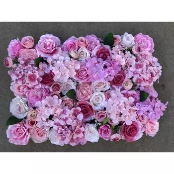 Цветочная стена Моделирование Фон Свадебное мероприятие Зеленые растения Украшения Принадлежности для съемки Цветочная арка Шелковые цветы Фотография