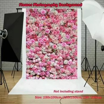 Цветочная тема, цветок, фотография, фон, студийный реквизит для фотосессии, фон для свадебной вечеринки A-100*150cm