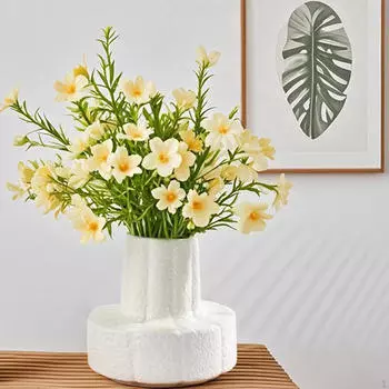 Цветочная ваза, контейнер для композиций, матовая текстура, декоративная, элегантная, современная, сухая и влажная