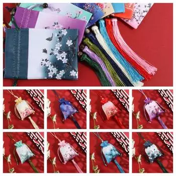 Цветочная вышивка в китайском стиле Саше Праздник драконьих лодок Саше Праздник драконьих лодок красный