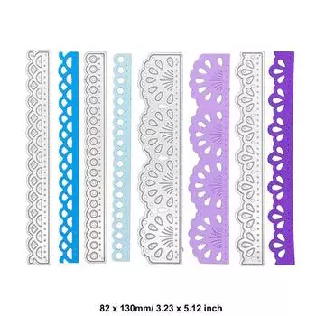 Цветочное кружево, металлический трафарет, сделай сам, скрапбукинг, альбом, бумажная карта, тиснение, ремесленный декор, художественная высечка, край границы