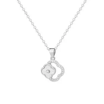 Цветочное ожерелье-цепочка, легкая роскошь, ощущение высокого класса, милая ключичная цепочка, нишевый дизайн, женское украшение на шею