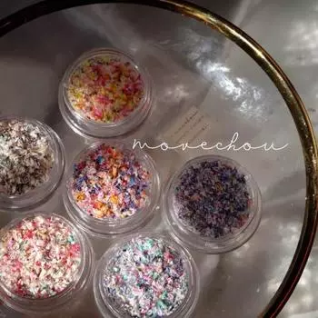 Цветочное украшение для ногтей, красочные аксессуары для дизайна ногтей своими руками, сушеные прессованные цветы, 3D-подвески для ногтей для маникюра D