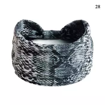 Цветочные эластичные повязки для волос для женщин Бохо эластичные повязки для волос Винтажная повязка на голову Бандана с принтом бабочек Широкая повязка на голову Тюрбан Новинка
