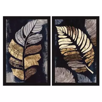 Цветочные эстетические настенные картины для украшения дома, картина в рамке для украшения стены, настенный декор для гостиной, набор из 2 шт. Set Of 2