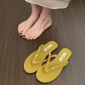 Цветочные балетки Женские тапочки Пляжные сандалии Шлепанцы с застежкой-молнией Туфли Женские летние трендовые повседневные сандалии Модные удобные шлепанцы 35