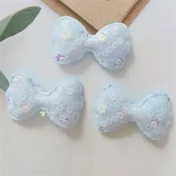 Цветочные блестки Галстуки-бабочки Аксессуары Детские аксессуары для волос Обувь и одежда Сумки Ювелирные аксессуары Модные аксессуары One Size синий