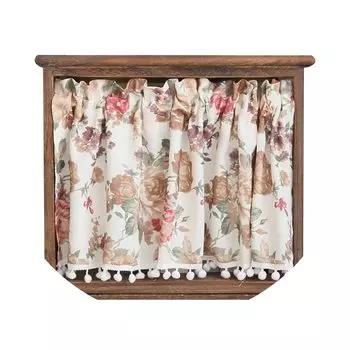 цветочные кухонные занавески, доступны в размерах 60 см и 45 см. Милые занавески для маленькой кухни. Идеальны для приватности и декора в кафе или в качестве решения для хранения.