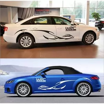 Цветочные наклейки с тотемом, наклейки для автомобиля, автомобильный Стайлинг, наклейка для украшения автомобиля белый