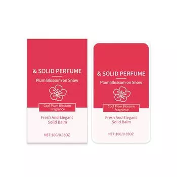 Цветочные твердые духи свежие и элегантные освежающие нежирные цветочные ежедневные свидания портативные духи One Size