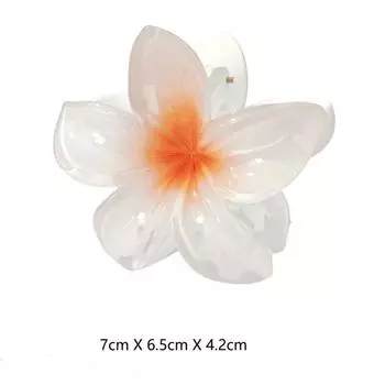 Цветочные заколки для волос Летние пляжные женские дорожные заколки для волос в стиле бохо Шпильки для волос для девушек Модные аксессуары для волос Заколки Головные уборы 7*6.5*4.2cm