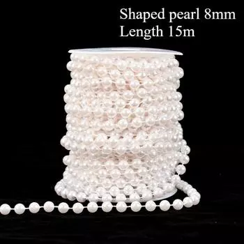 Цветочные жемчужины, высококачественные материалы для цветочных магазинов, цветочные принадлежности, упаковка для букетов цветов, цепочки из цветочных жемчужин, материалы для упаковки цветов 3