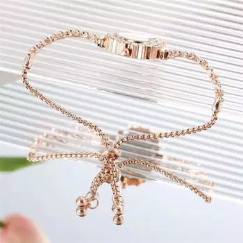 Цветочный браслет с бриллиантами и сердечками, циферблат цвета сердца, женские атмосферные часы-браслет «все в одном» с саморегулировкой синий