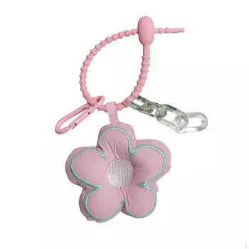 Цветочный брелок, очаровательный мягкий брелок для сумочки, рюкзака, аксессуаров