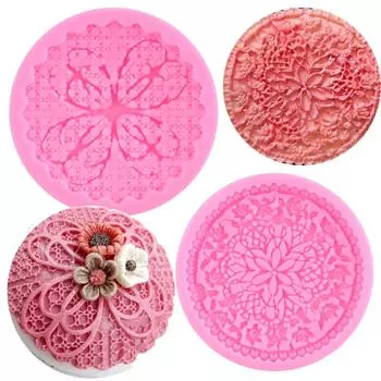 Цветочный бутон, шелковая помадка, силиконовые формы для украшения торта «сделай сам», топпер для кексов, шоколадные конфеты, жевательная резинка, формы для полимерной глины белый