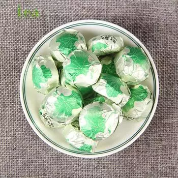 Цветочный чай Юньнань Чай Сяотуо Чай с листьями лотоса Пуэр зрелый чай Комбинированный чай с цветочно-травяными листьями Чай Пуэр с листьями лотоса 500 г 500g