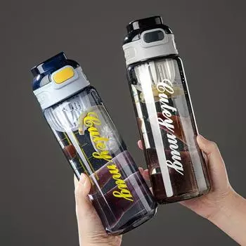 Цветочный чай Посуда для напитков Бутылки с водой Ручная чашка для воды Бытовой спортивный чайник розовый