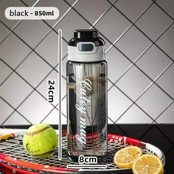 Цветочный чай Посуда для напитков Бутылки с водой Ручная чашка для воды Бытовой спортивный чайник розовый