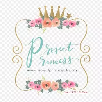 Цветочный дизайн-проект принцессы, термопереносная печать, виниловые нашивки, наклейки для одежды, аппликации «сделай сам», моющиеся нашивки