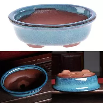 Цветочный горшок с фиолетовым песком, миниатюрные горшки, бонсай, цветочный горшок, керамическая ваза ручной работы, завод, домашний декор