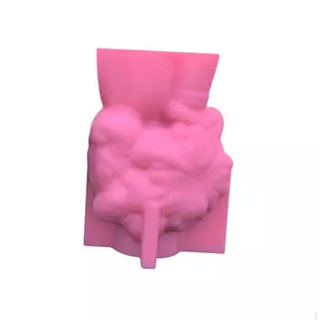 Цветочный горшок силиконовая модель, статуэтка девушки бюст фигурки подсвечник модель, ваза