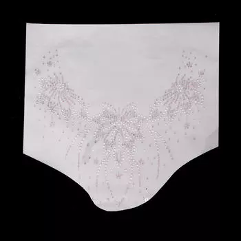 Цветочный хрусталь Стразы Аппликация/перевод 1