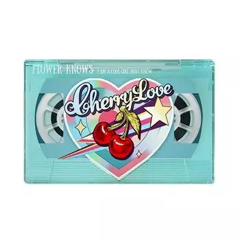 Цветочный нос Cherry Love Retro Магнитная палитра теней для век Powder 02 SpringandSummerCubes