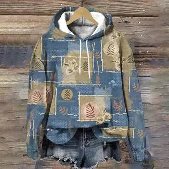 Цветочный принт сетка дизайнерские женские пуловеры толстовки осенняя мода женская одежда повседневные свободные женские толстовки Y2K топы 4XL