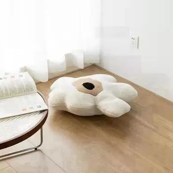 Цветок Плюшевая Игрушка Пушистая Напольная Подушка Наполнитель Декор Гостиной Кукла для Девочки Ребенок Style A