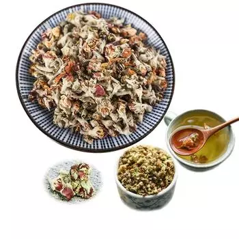 Цветок яблока с розовым чаем Новый цветочный чай, цветочный чай Травяной чай Полезный напиток 50g