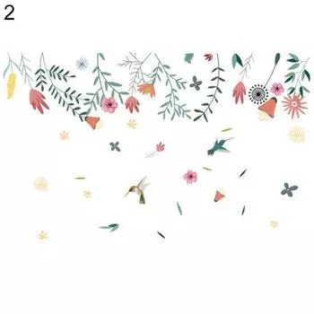 Цветок Самоклеящаяся Съемная Наклейка На Стену Спальня Фон Наклейка Домашний Декор Распродажа Товары 1