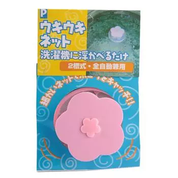 Цветок Стиральная машина Удаление волос Стиральный шарик Плавающий фильтр Сетчатый мешок Легко чистить Розовый розовый