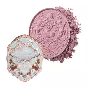 цветок знает цветочный нос цветочный нос клубника рококо румяна для щек 02 чистый лайм