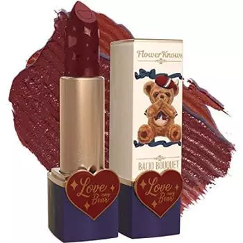 Цветок знает Помада LoveBear 1 шт. (Малиновый медведь)