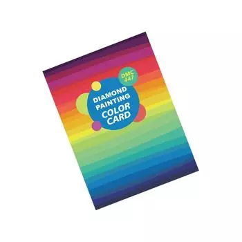 Цветовая схема DMC для книги по алмазной живописи 5D Diamond Art Reference Tools