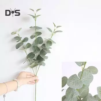 Цветущий букет, искусственные растения, листья эвкалипта, сад, сделай сам, вечерние, домашний, свадебный, ремесленный декор зелёный